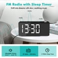 thumbnail image 3 of Dr. Prepare Projection Clock, Digital Clock Projector on Ceiling with Temperature Display, 3 of 8