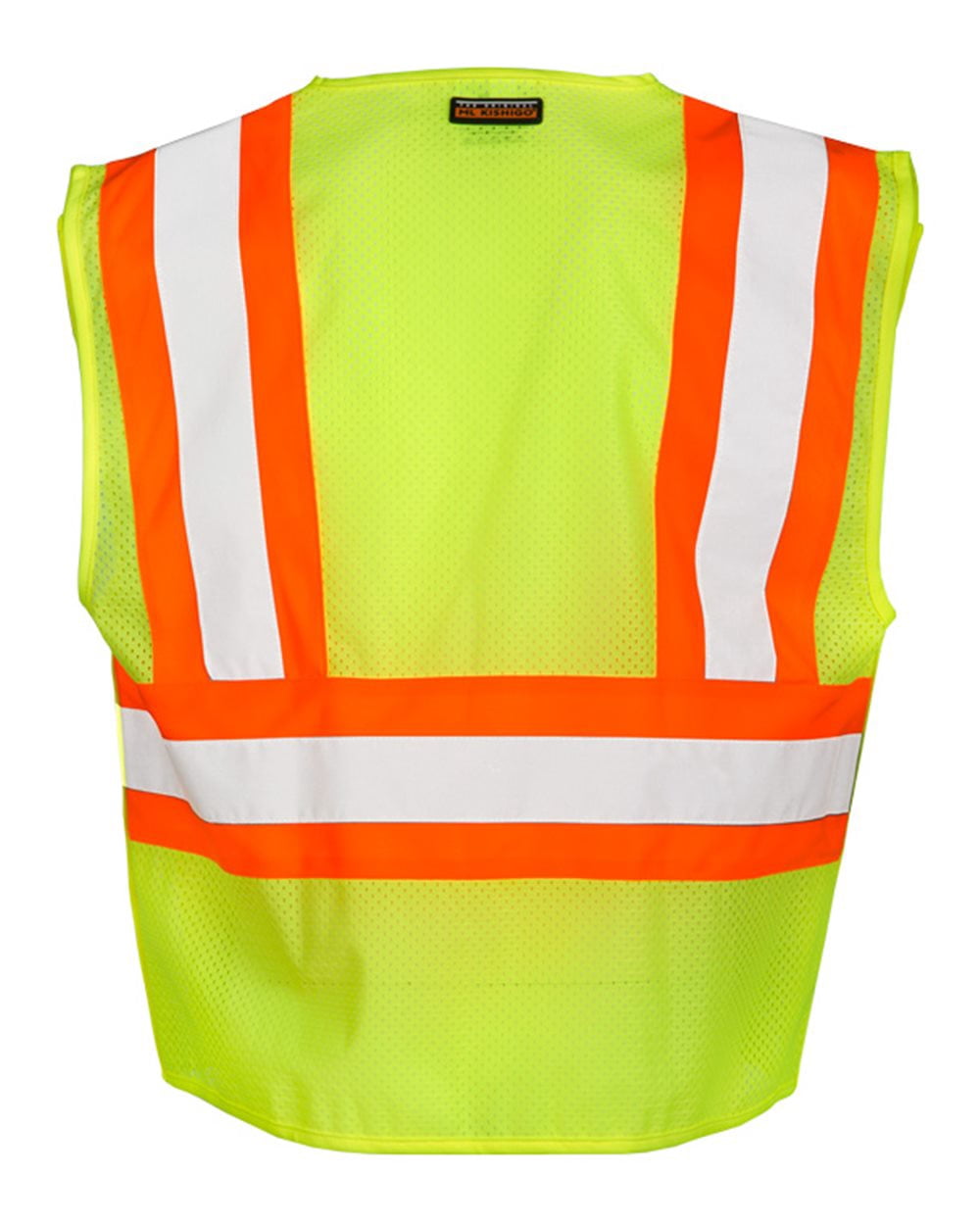 Kishigo Breakaway Hi Vis Vest,Class 2,L,Lime 1174-L