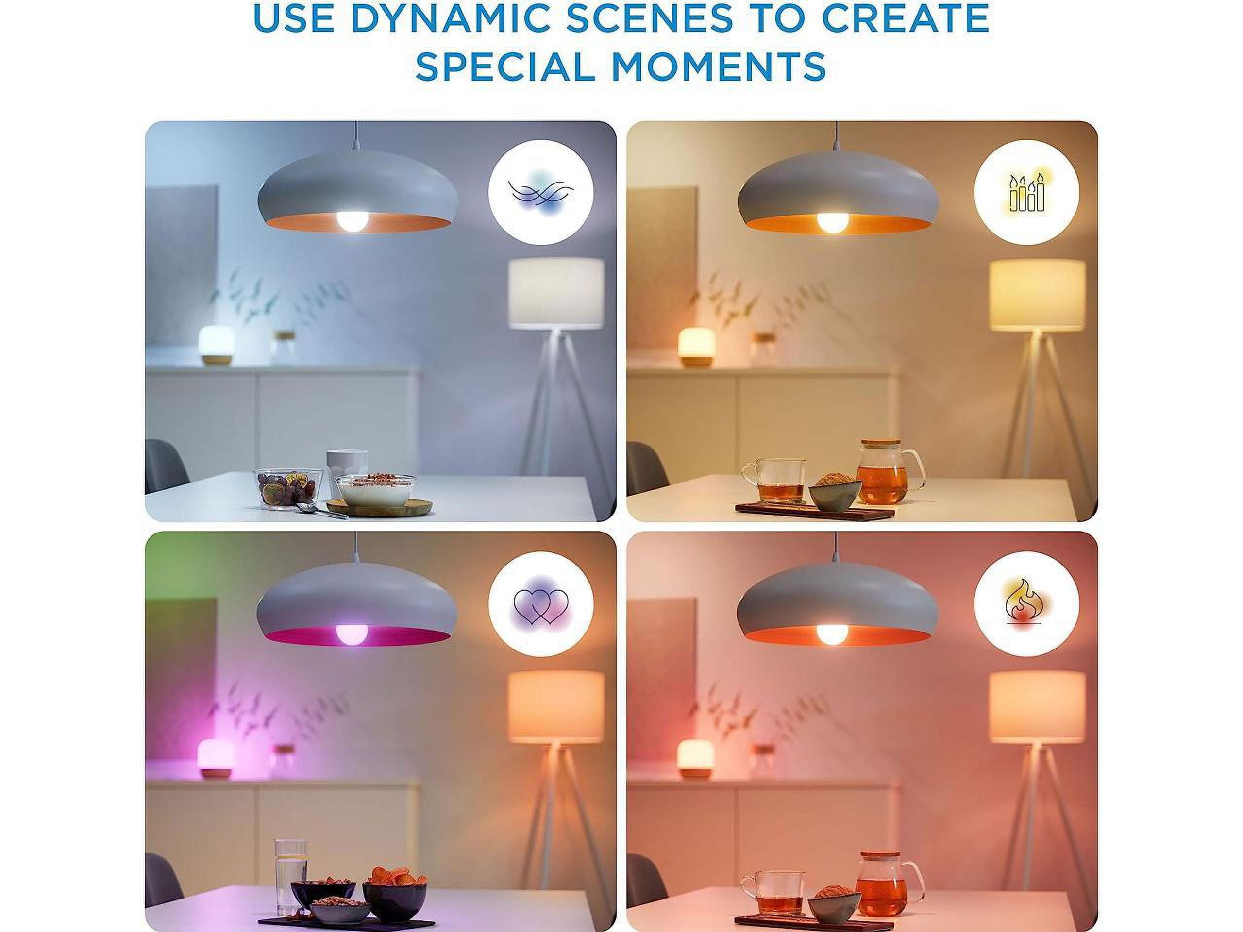 Wiz 603514 Color 14.5W A21 E26 Wi-Fi Smart Bulb