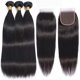 thumbnail image 2 of Mechones de pelo con cierre Wowqueen Beauty, 10 A, lisos, 24 cm, 26 cm, 28 cm, 2 of 6