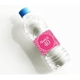 thumbnail image 2 of Darling Souvenir Pink Sequin WaterBottleLabels Self Adhesive Party Collection Cheers To 40WaterBottleStickers Great For Wedding, Birthday, Anniversary Party- Pack Of 32, 2 of 6