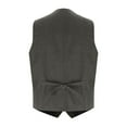 thumbnail image 4 of Bixock Casual Tops for Men,Fleece Suit Vests for Men,Tops for Men Casual Suit Vest V Neck Breasted Slim Sleeveless Daily Wear Tops, 4 of 5