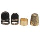 thumbnail image 1 of Thimble NonSlip Adjustable Brass Finger Protector with Multiple Models for Daily Sewing, 1 of 5