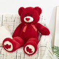 thumbnail image 4 of Peluche con forma de oso de peluche HollyHome, 90 cm, con corazón rojo, 4 of 7
