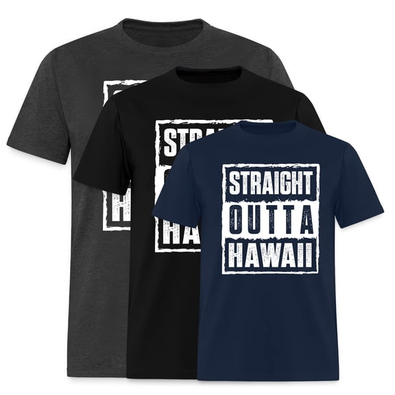 EcoLoom Straight Outta Hawaii Short Sleeve Unisex T Shirt