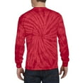 thumbnail image 3 of Ross Geller Tie Dye Red Sweater Long Sleeve Shirt - Mens Small, 3 of 8