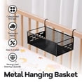 thumbnail image 6 of Hanging Storage Basket Practical Metal Shelf for Apartment Bedroom Office Bunk Bed, 6 of 6