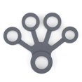 thumbnail image 1 of stanreset 6 pcs Finger Hand Grip 3 Levels Silicone Ring Strengthener Exerciser Trainer Resistance Band Fitness Expander Stretcher, 1 of 6