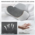 thumbnail image 6 of Ergonomic Cervical Traction Pillow with 3-in-1 Vibration, Heat & Airbag - Fast Pain Relief for Desk Workers，Black, 6 of 8