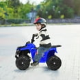 thumbnail image 2 of Topbuy Blue 6 V Quad ATV Powered Ride-On with LED Lights, 2 of 5
