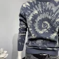 thumbnail image 4 of Suéter de punto de moda coreana para hombre, suéteres gruesos de otoño e invierno, nuevos suéteres para hombre, jerséis originales, prendas de punto de cachemira, 4 of 5