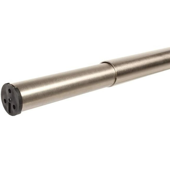 Knape & Vogt KV0020 3048 BN 30-48 in. Adjustable Closet Rod - Brushed Nickel