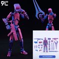 thumbnail image 1 of (Assembly Completed) T13 Action Figure Set,Dummy 13 Robot Action Figure, Lucky 13 Collectible Action Figure Articulated, 1 of 6