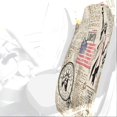 thumbnail image 2 of ABPHQTO Juego de 2 fundas de asiento de coche, estampado de labios a la moda, Protector Universal de asientos delanteros de periódico para coche, sedán SUV, camión, 2 of 3