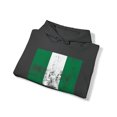 thumbnail image 4 of Nigeria Nigerian Pride Flag Hoodie, Gifts, Hooded Sweatshirt, 4 of 4