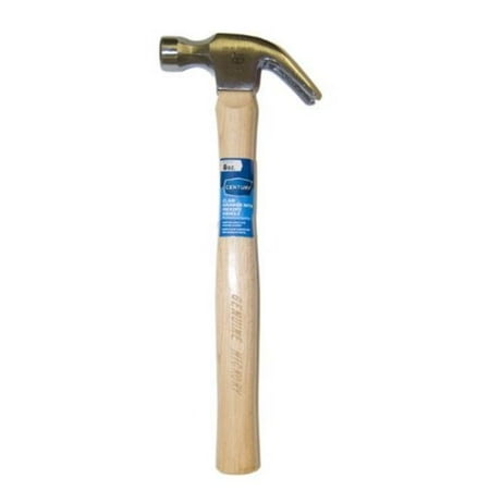 

Century Drill & Tool 72272 Hammers Wood Handle Curved 11-7 in. - 8 oz