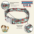 thumbnail image 7 of Country Brook Petz® Premium Vintage Roses Dog Collar, Extra Large, 7 of 7