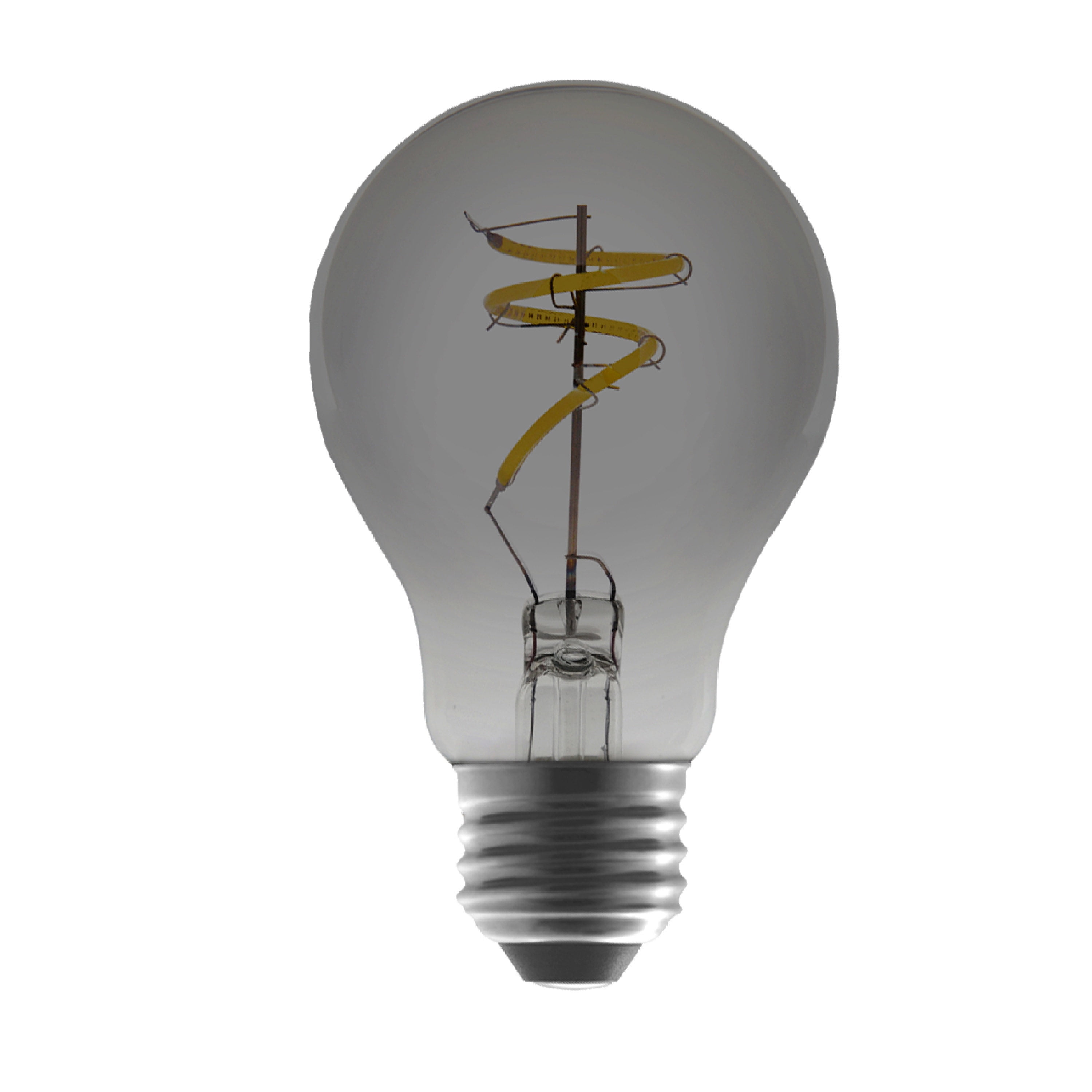 Better Homes & Gardens LED Vintage Light Bulb, A19 35 Watts Smoke Spiral Filament, E26, Dim - 2 Pk