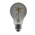 thumbnail image 3 of Better Homes & Gardens LED Vintage Light Bulb, A19 35 Watts Smoke Spiral Filament, E26, Dim - 2 Pk, 3 of 10