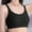 Black, variant on Fatuov Wireless Bras for Women Full Coverage Push-Up Bralettes for Home Solid Color Sexy Thin Adjustable Straps Breathable Summer Bras 40B, Gray