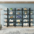 thumbnail image 6 of Tribesigns 5-Tier Bookshelf, Industrial 72 inch Bookcase, Black, 6 of 6