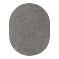 thumbnail image 6 of Unique Loom Solid Shag Collection Area Rug (7' 10" x 10' Oval Cloud Gray), 6 of 7
