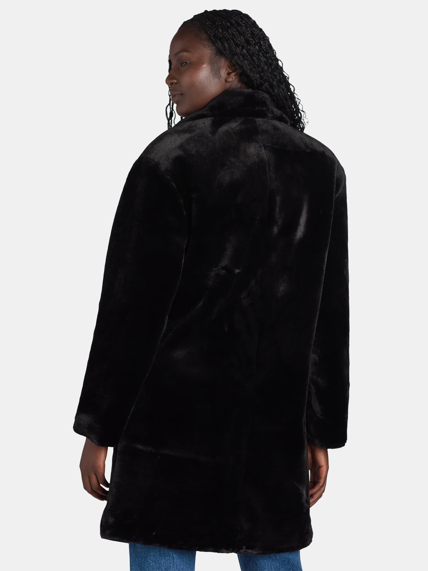 Madden NYC Faux Fur Jacket, Women's