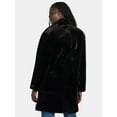 thumbnail image 3 of Madden NYC Women’s Faux Fur Coat, Midweight, Sizes XXS-XXL, 3 of 5