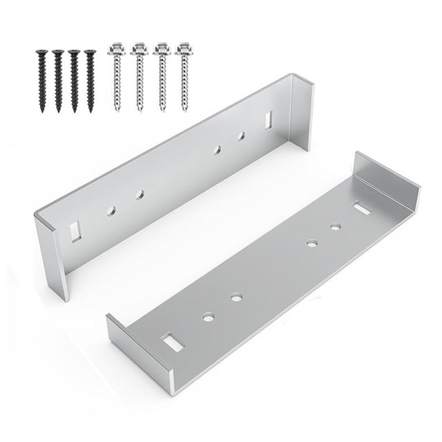 2 soportes de montaje para buzones, suministros de soportes para buzones, soportes para buzones, soportes de fijación para buzones, fácil instalación