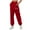 Red, variant on Sakmal Womens Sweatpants Black Plus Size Joggers Pants Running Graphic Athletic Sweatpants for Women L