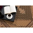 thumbnail image 5 of HomeRoots 395339 3 x 12 ft. Black & Beige Medallion Runner Rug, 5 of 9