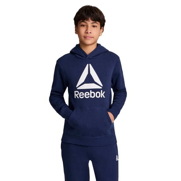 Reebok Kid's Unisex Game Day Fleece Hoodie, Sizes 4-18