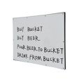 thumbnail image 1 of FixtureDisplays® Board, Dry Erase Metal Magnet Wall Mount Notice Sign Menu 11123-NEW, 1 of 6