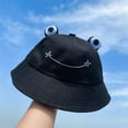 thumbnail image 1 of Bucket Hat for Women Fashion Frog Bucket CapSummer Autumn Sunscreen Sunhat, 1 of 3