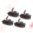 thumbnail image 2 of FUTUREORYY 4Set Small Latch Lock Rectangular Metal Latch for Furniture and Wooden Boxes, 2 of 6