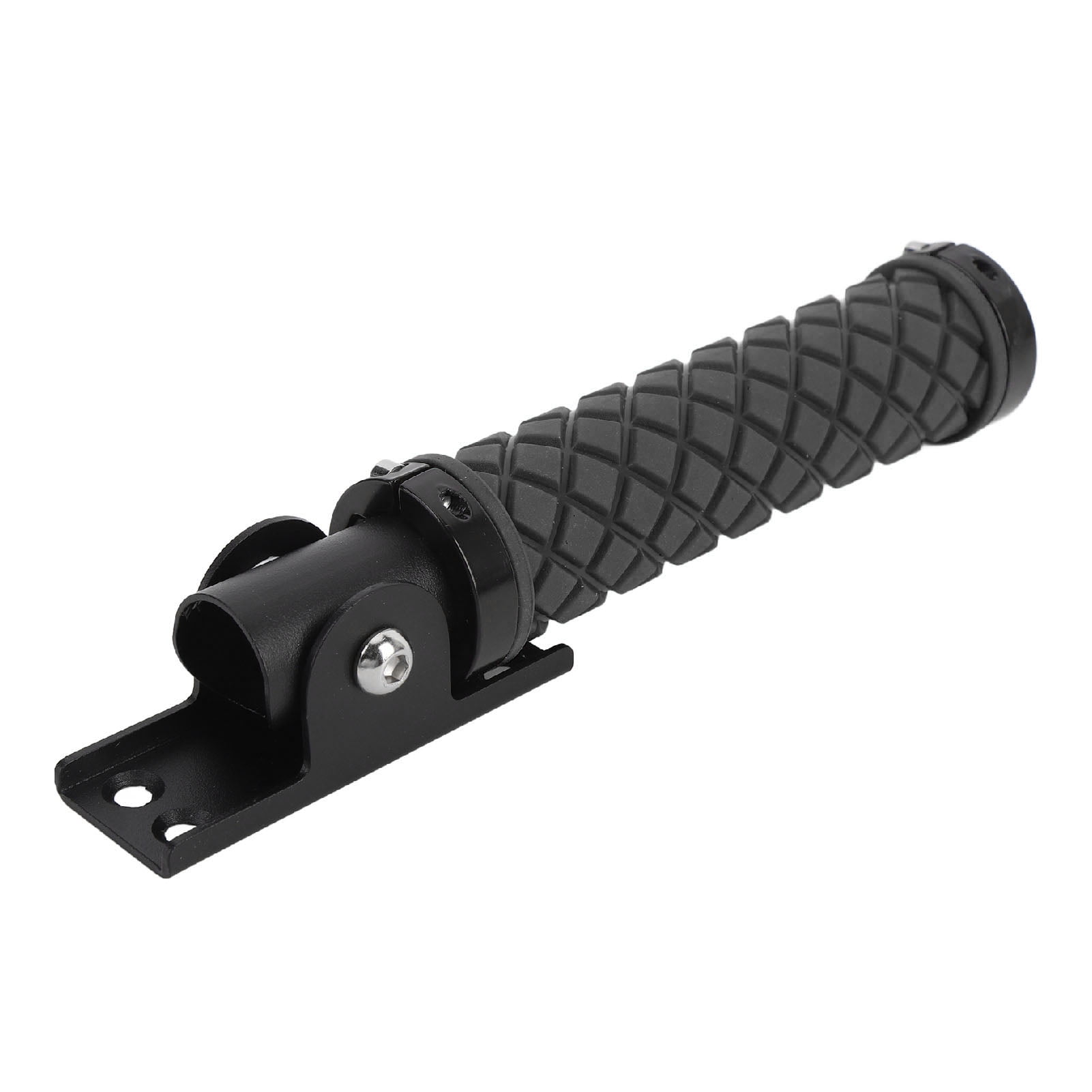 NFTIGB Flip Up Grab Bar Doorway Assist Handle Support Grip for Seniors, Wall Mount Safety Handrail, 21 inches / 53.3 cm, Black