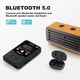 thumbnail image 4 of Reproductor MP3 Bluetooth Deportivo 32GB Con Clip - Pantalla 1.44", Radio FM, Podómetro, Libros Electrónicos Y Grabación, Ideal Para Correr Y Gimnasio, 4 of 9