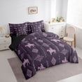 thumbnail image 3 of Feelyou Aztec Damask Bedding Comforter Set 7pcs, Rustic Cowgirl Cowboy King Bedding Sets, 3 of 8