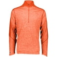 thumbnail image 3 of Holloway Sportswear L Boys ELECTRIFY 1/2 ZIP PULLOVER Orange Heather/Orange 222642, 3 of 7