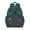 Blue-green-15, variant on Rustic Deer Hunting Backpack with Artistic Buck Head and Geometric Forest Design for Elementary School