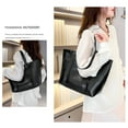 thumbnail image 4 of GASTROPOD Leather Casual Women Handbag 4Pcs Set Shoulder Bag Handbag Tote Holder Shopper Purse Bags, 4 of 7