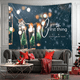 thumbnail image 5 of Tapiz para el hogar Tapiz para decoración de habitaciones Tela para colgar Estilo de fondo Tela para colgar Tapiz navideño, 5 of 6