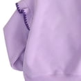thumbnail image 6 of Frostluinai Girls Crewneck Sweatshirts Ruffle Trim Long Sleeve Cotton Pullover Basic Solid Color Sweat Shirt Fall Clothes 2-12 Years, 6 of 7