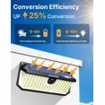 thumbnail image 2 of Luces solares de seguridad DijiuGoya 466 LED 4000 lm 270° - Paquete de 2, 2 of 8