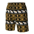 thumbnail image 4 of Balery traditional Elephant Traje de Baño Estilo Hawaiano para Hombre, Shorts de Secado Rápido con Bolsillos-XX-Large, 4 of 6