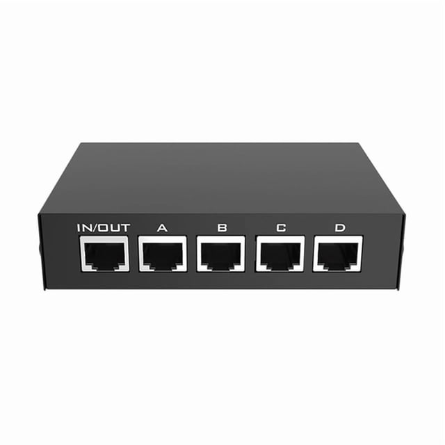 4 in 1 Out 100/1000Mbps Mini Gigabit Network Switch 5 Port Ethernet Switch Internet Splitter RJ45 Network Switch