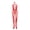 Red, variant on Lingerie for Women Nightwear Halter Fishnet Bodystocking Chemises Bodysuits Garter Breathable Babydoll Underwear