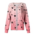thumbnail image 5 of Valentine's Day Trendy Scrub Jackets for Women Snap Front Cute Love Heart Graphic Long Sleeve Scrubs Jacket Working Uniforms with Pockets 2026, 5 of 5
