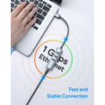 thumbnail image 3 of Adaptador USB 3.0 a Ethernet ABLEWE Hub USB 3.0 de 3 puertos, 3 of 7