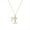 Cross A1829, variant on Cross Necklace Female Special-interest Design Micro Inlaid Color Zircon Pendant Clavicle Chain Accessories